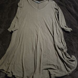 Elegant Olive Women's Tunic